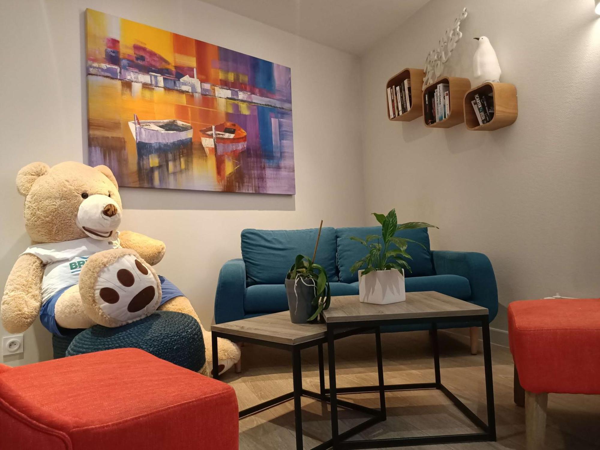 Brit Hotel Les Alizes ポルニック エクステリア 写真