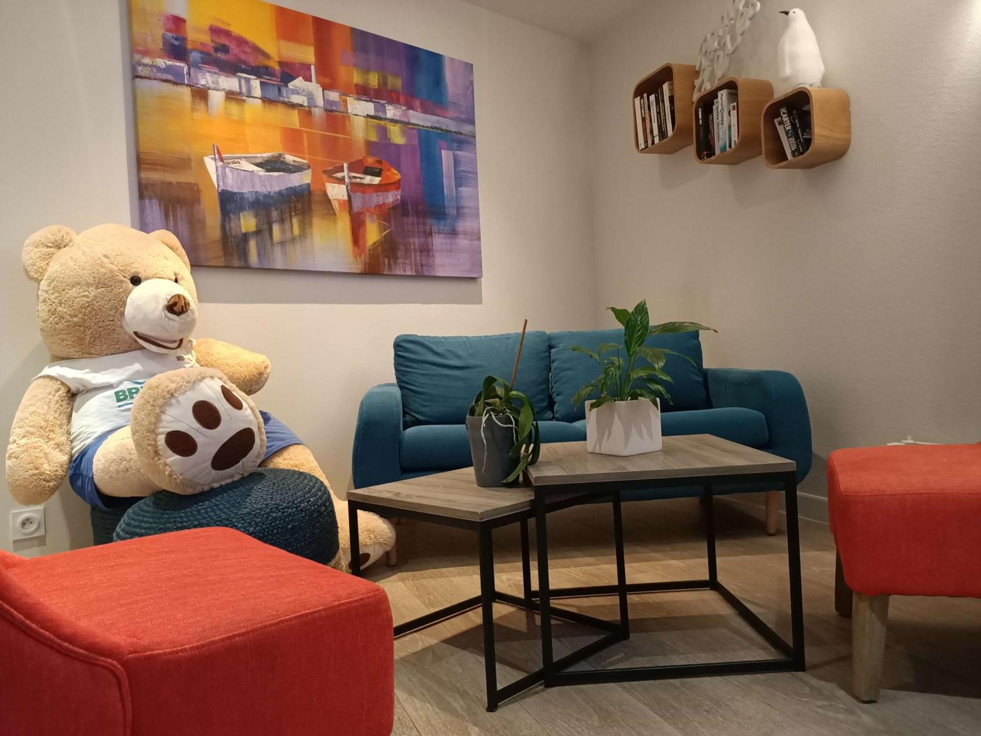 Brit Hotel Les Alizes ポルニック エクステリア 写真